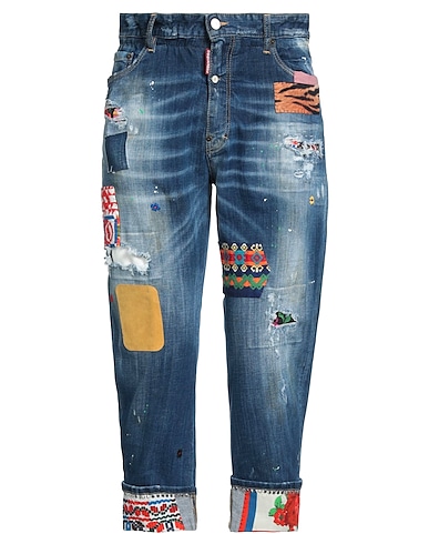 DSQUARED2 Denim pants Blue 98% Cotton, 2% Elastane