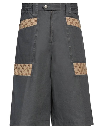 GUCCI Casual pants Charcoal 70% Cotton, 30% Polyester