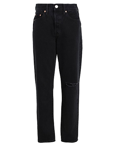 LEVI'S Pantaloni jeans 501® 81 BLACKS
 Nero 100% Cotone