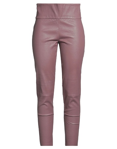NOVE Casual trouser Mauve Lambskin