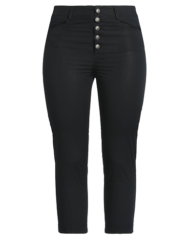 1-ONE Pantalone Nero 97% Cotone, 3% Elastan