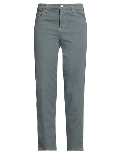 EMPORIO ARMANI Casual trouser Grey 98% Cotton, 2% Elastane