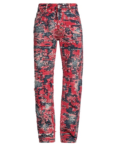 DSQUARED2 Denim trousers Red 100% Cotton