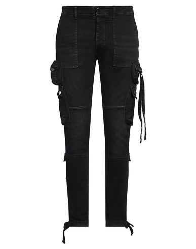 AMIRI Cargo Black 92% Cotton, 6% Elastomultiester, 2% Elastane