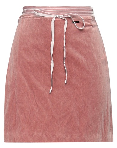 DSQUARED2 Mini skirt Blush 96% Cotton, 4% Metallic fiber