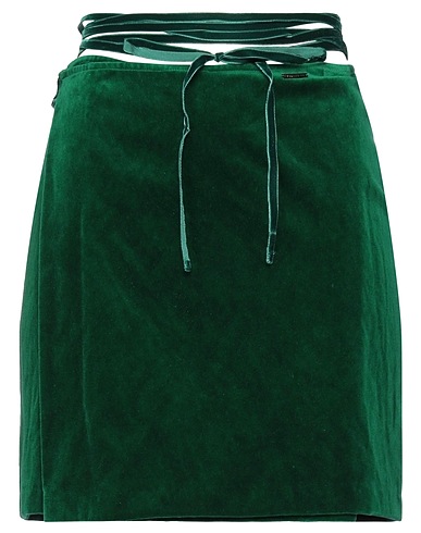 DSQUARED2 Mini skirt 96% Cotton, 4% Metallic fiber