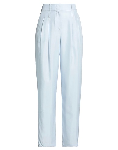 GIORGIO ARMANI Casual pants BLU CHIARO 100% Silk