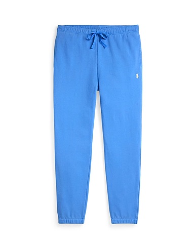 POLO RALPH LAUREN パンツ LOOPBACK TERRY SWEATPANT
 アジュールブルー コットン 100%