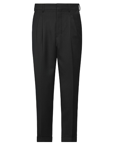 AMI ALEXANDRE MATTIUSSI Casual pants Black 55% Polyester, 45% Virgin Wool