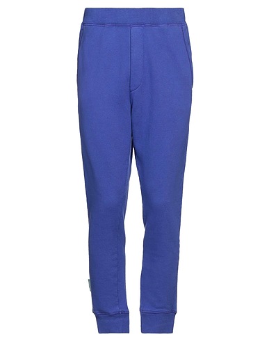 DSQUARED2 Casual trouser Purple 100% Cotton, Elastane
