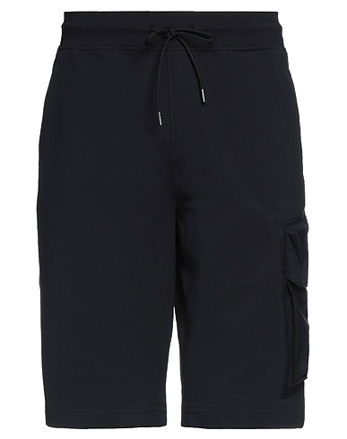 C.P. COMPANY Shorts & Bermuda Navy 95% Cotton, 5% Elastane