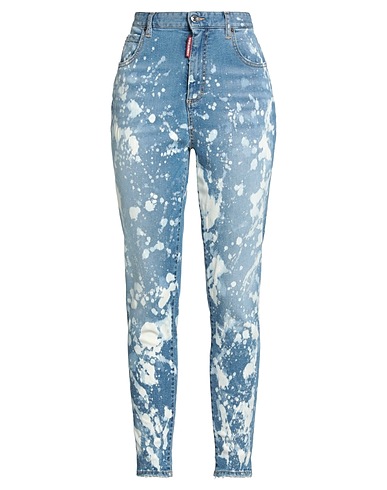 DSQUARED2 Denim pants Blue 98% Cotton, 2% Elastane, Polyamide, Polyester