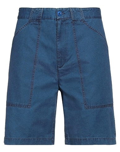 A.P.C. Shorts & Bermuda Slate blue 100% Cotton