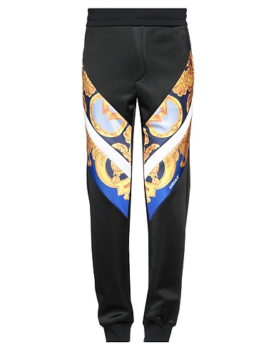 VERSACE Casual pants 58% Polyester, 42% Cotton