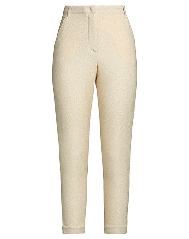 SOALLURE Casual trouser Gold 81% Viscose, 8% Polyester, 8% Polyamide, 3% Elastane