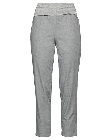 DIANA GALLESI Casual trouser Light grey 62% Polyester, 36% Viscose, 2% Elastane