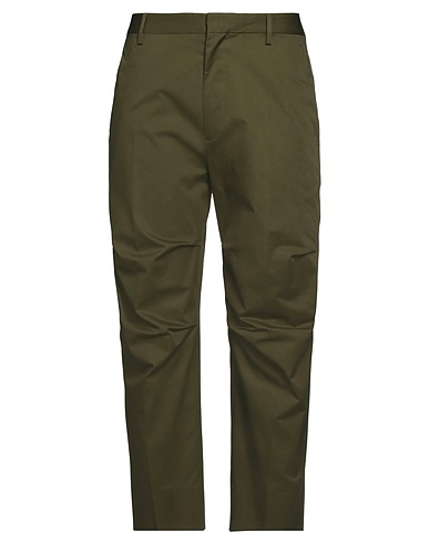DSQUARED2 Casual trouser Military green 97% Cotton, 3% Elastane