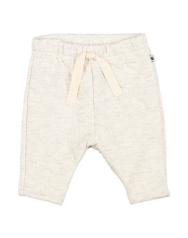 PETIT BATEAU Casual trouser Ivory 75% Cotton, 25% Polyester