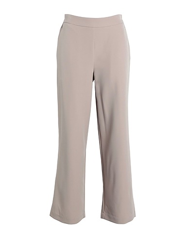 PIECES Casual trouser Beige 88% Polyester, 12% Elastane
