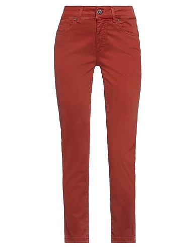 DAIRESY Pantaloni jeans Marrone 97% Cotone, 3% Elastan