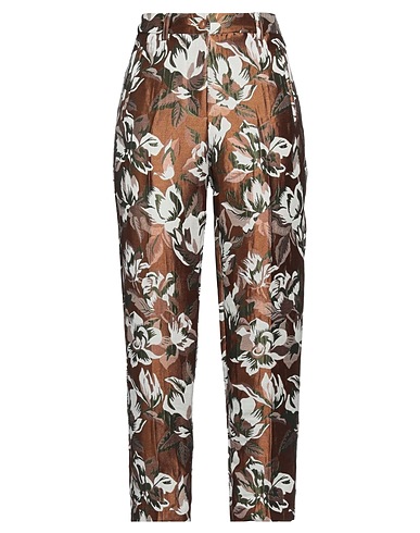 FILBEC Pantalone Marrone 87% Poliestere, 13% Cotone