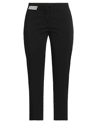 FABIANA FILIPPI Casual trouser 98% Cotton, 2% Elastane, Brass