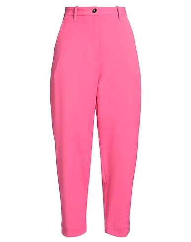 NINE IN THE MORNING Casual pants Fuchsia 57% Polyester, 36% Viscose, 7% Elastane