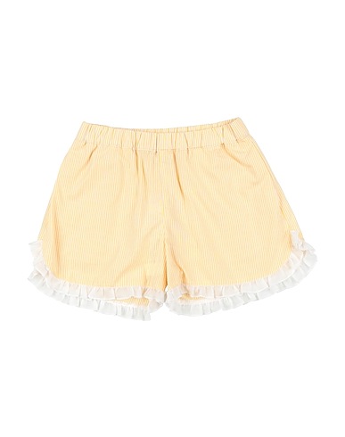 DONDUP Shorts & Bermuda Yellow 100% Cotton