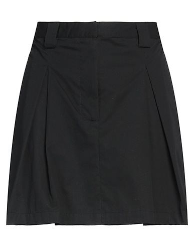 WEILI ZHENG Minigonna Nero 100% Cotone