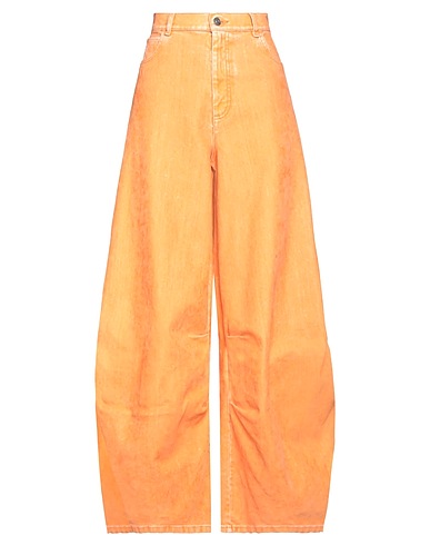 MARNI Pantaloni jeans Arancione 72% Cotone, 28% Acrilico