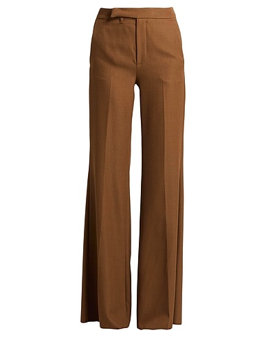 SEAFARER Casual pants Brown 100% Virgin Wool