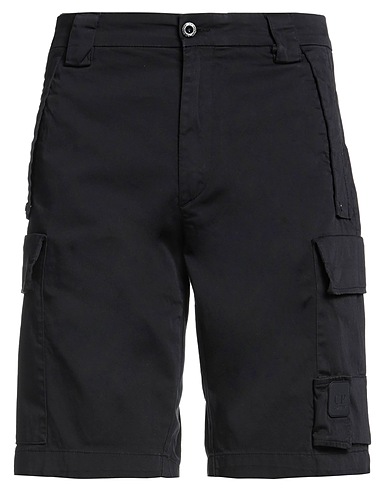 C.P. COMPANY Shorts & Bermuda Blu notte 98% Cotone, 2% Elastan