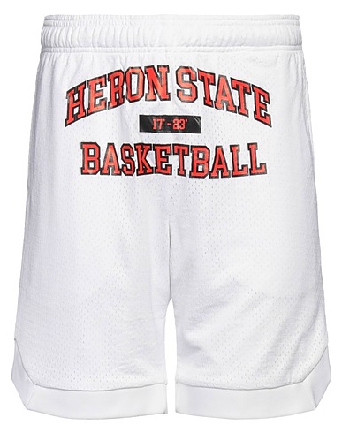 HERON PRESTON Shorts & Bermuda Bianco 100% Poliestere