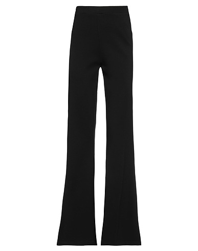 THE M.. Casual pants Black 60% Viscose, 35% Polyamide, 5% Elastane