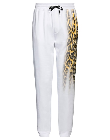 ROBERTO CAVALLI Casual trouser White 100% Cotton