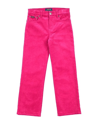 POLO RALPH LAUREN Casual trouser Fuchsia 98% Cotton, 2% Elastane