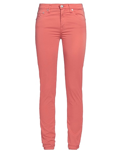 JACOB COHЁN Casual trouser Salmon pink 98% Cotton, 2% Elastane