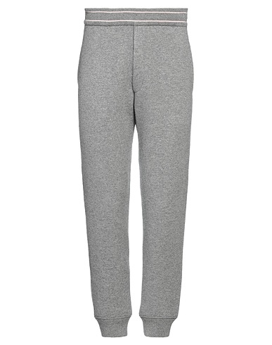 MCQUEEN Casual trouser Grey 96% Cashmere, 3% Polyamide, 1% Elastane