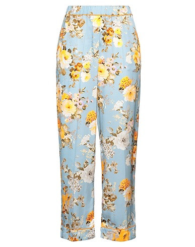 JUCCA Casual trouser Sky blue 100% Viscose
