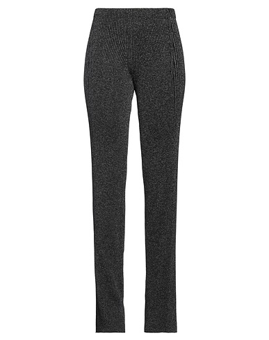 DION LEE Casual pants Black 66% Polyester, 34% Wool