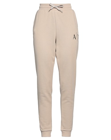ARMANI EXCHANGE Casual trouser Beige 100% Cotton, Elastane