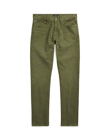 POLO RALPH LAUREN Denim pants SULLIVAN SLIM STRETCH JEAN
 Military green 98% Cotton, 2% Elastane