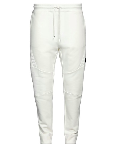 C.P. COMPANY Casual trouser White 100% Cotton