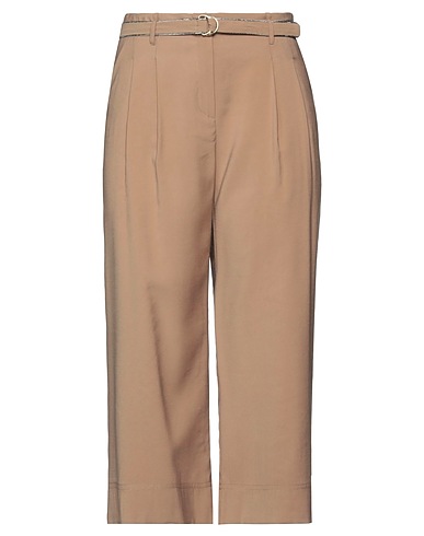 CORTE dei GONZAGA Casual pants Sand 89% Viscose, 11% Polyester