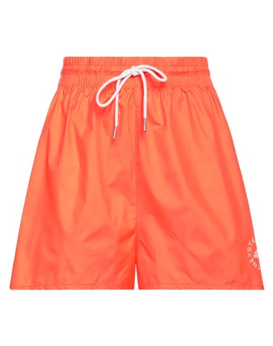 ADIDAS by STELLA McCARTNEY Shorts & Bermuda Orange 100% Polyester, Cotton