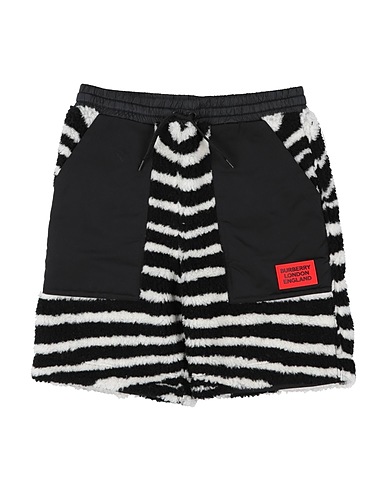 BURBERRY Shorts & Bermuda Black 40% Acrylic, 37% Wool, 23% Polyester