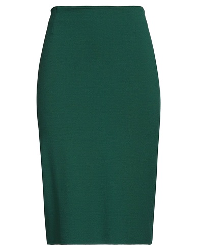 CHIARA BONI LA PETITE ROBE Gonna midi Verde 72% Poliammide, 28% Elastan
