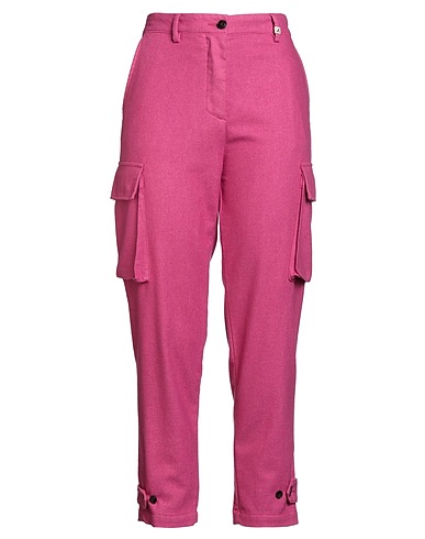 MYTHS Casual pants Magenta 80% Virgin Wool, 20% Polyester