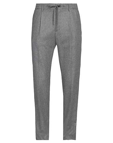 TAGLIATORE Casual pants Grey 100% Virgin Wool