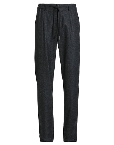 TAGLIATORE Pantalone Antracite 100% Super 100s Lana